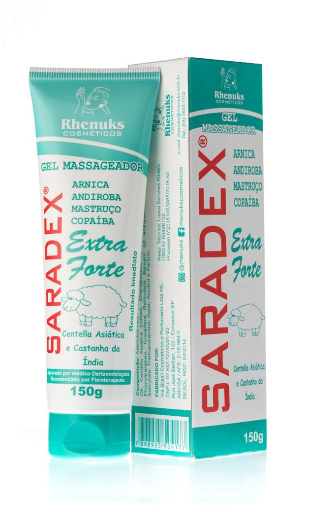 GEL MASSAGEADOR SARADEX 150 GR