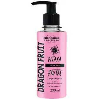 LOÇÃO HIDRATANTE CORPO E ROSTO PITAYA 200 ML