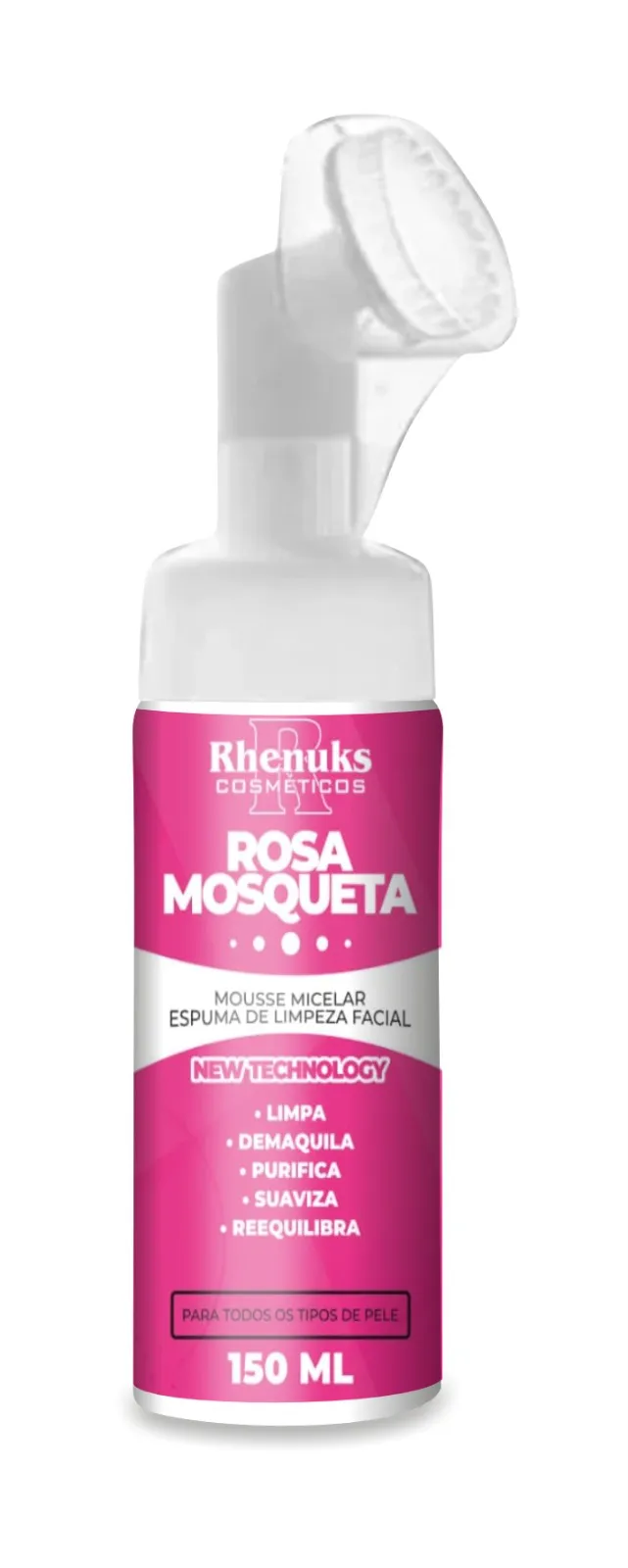 MOUSSE MICELAR ROSA MOSQUETA 150 ML