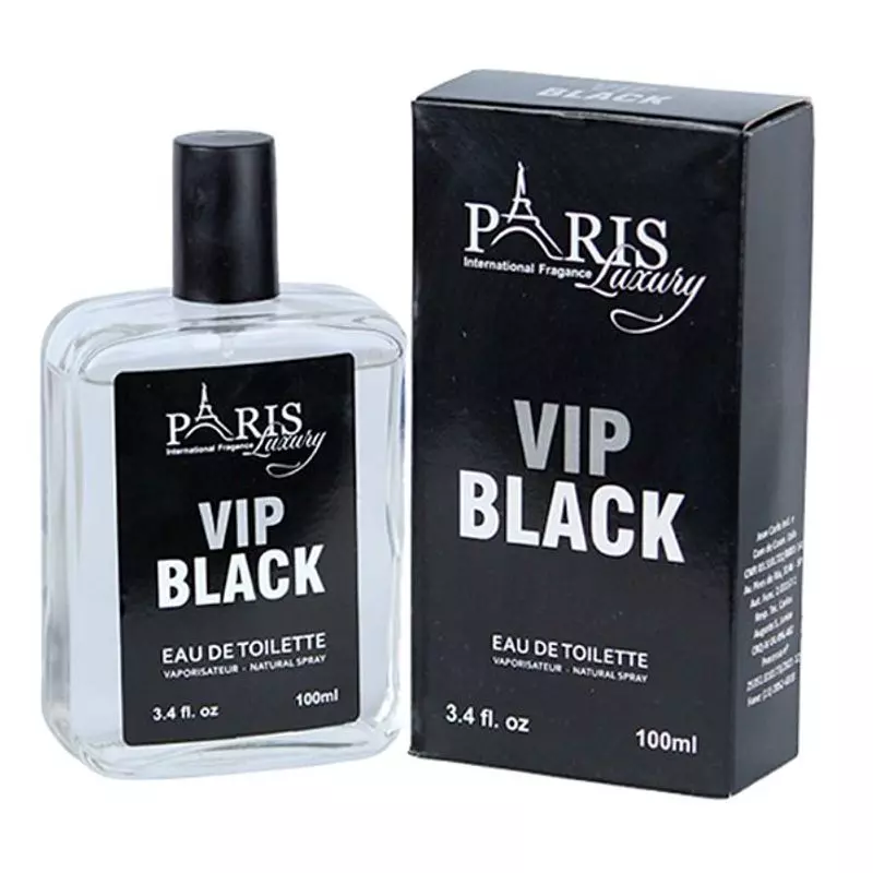 COLONIA MASCULINA VIP BLACK PARIS LUXURY 100 ML