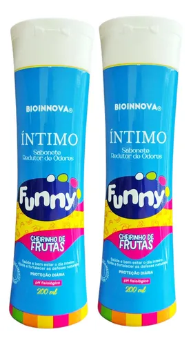 SABONETE INTIMO FEMININO FUNNY 200 ML