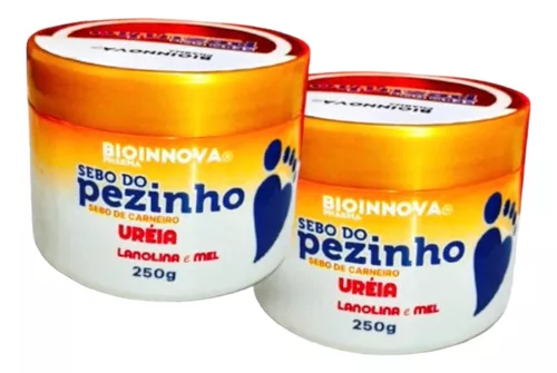 CREME HIDRATANTE PÉS MÃOS SEBO DO PEZINHO 250 GR